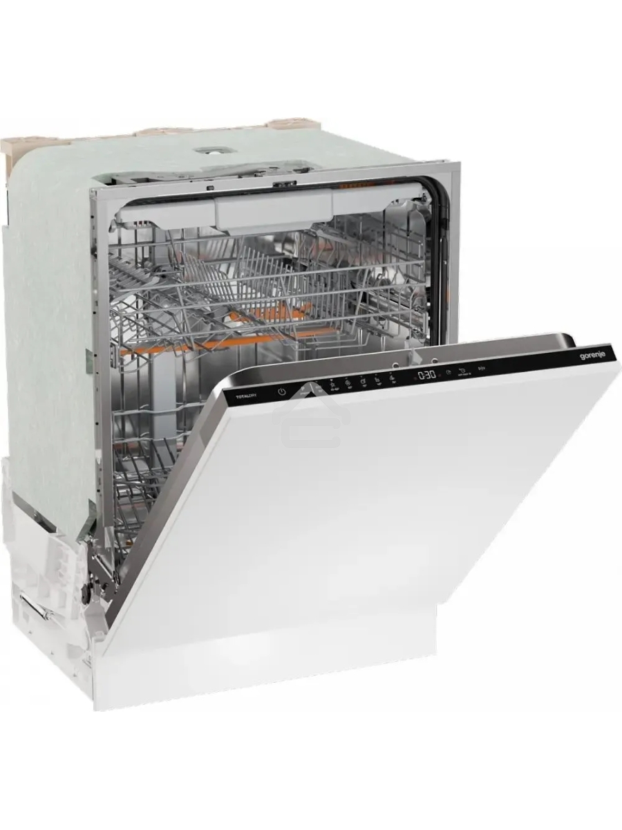 Встраиваемая посудомоечная машина Gorenje GV16D5, черный, 59.8 см, 16 компл., 44 дБ, класс A+++