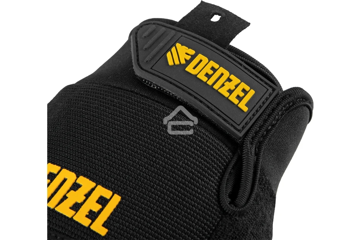 Перчатки универсальные Denzel 68003 усиленные, с защитными накладками, размер 10