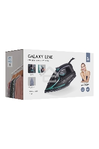 Утюг паровой Galaxy GL 6136  черный с зеленым