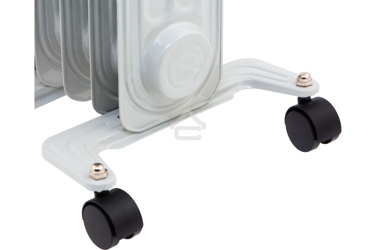 Обогреватель масляный MTX OCH-1000, белый, 1000 Вт, 15 м2, термостат