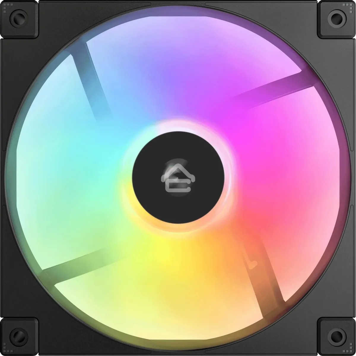 Вентилятор для корпуса DEEPCOOL FD14 ARGb черный, 140 мм, 1650 об/мин, 25.2 дБ, 4 pin