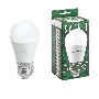 Лампа светодиодная SAFFIT SBG4515 LED 15вт Е27 теплый матовый шар