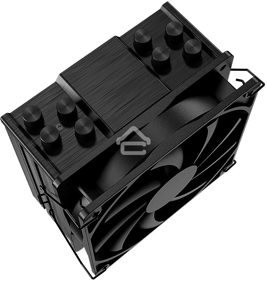 Кулер для процессора ID-COOLING SE-214-XT черный 120мм алюминий/медь 1500rpm 27db 4-pin 180W 150мм