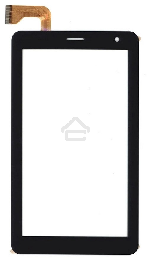 Сенсорное стекло (тачскрин) для Irbis TZ728, черное