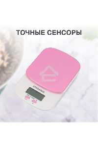 Кухонные весы Starwind SSK2157 макс.вес:2кг розовый