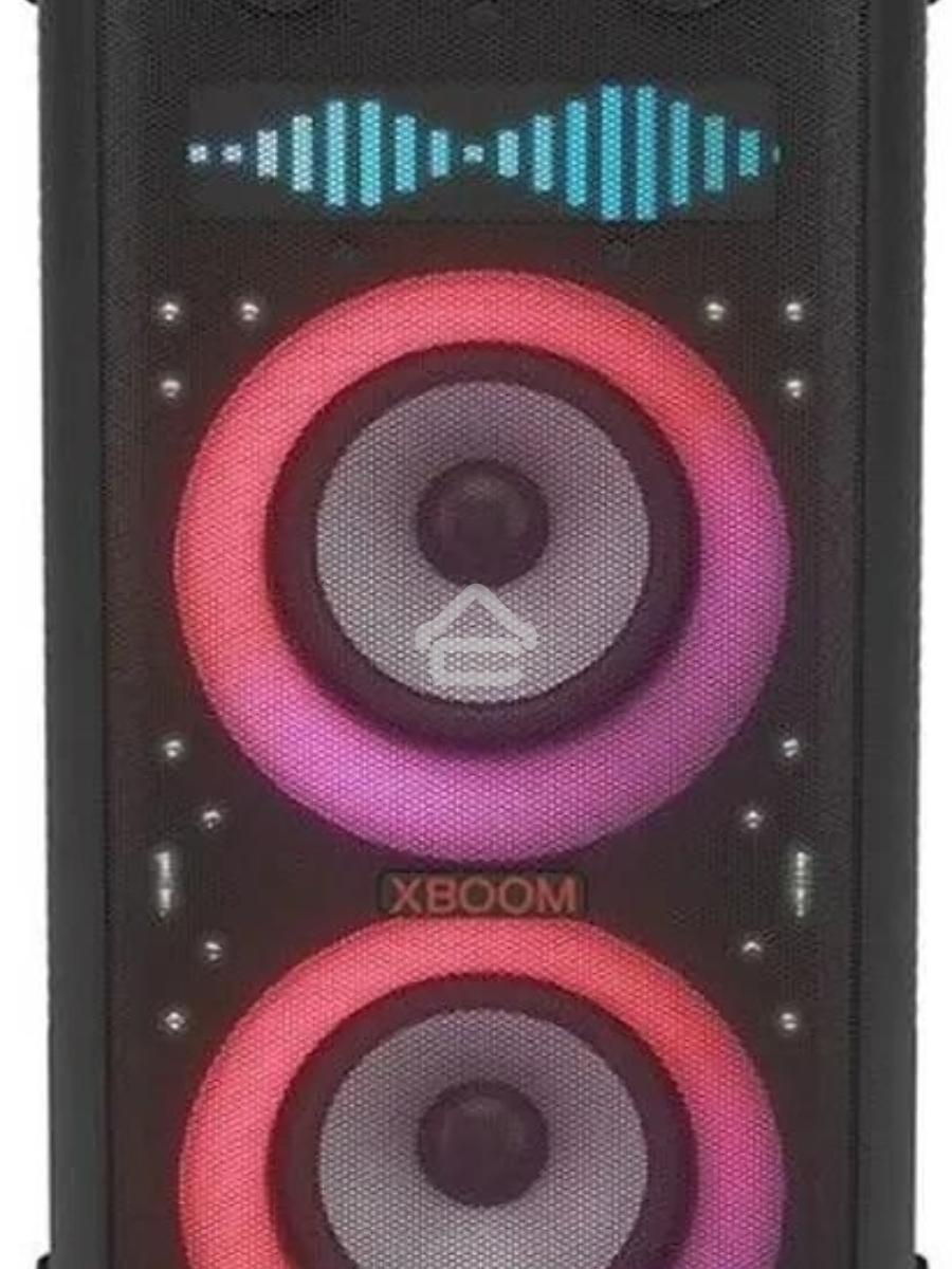 Минисистема LG XBOOM XL9T черный/красный 1000Вт USB BT