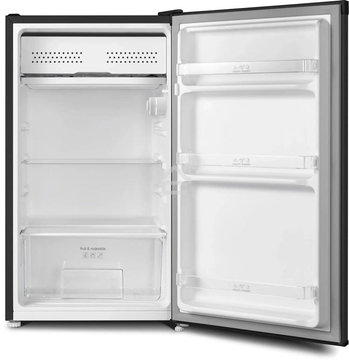 Холодильник Nordfrost RF 90 B черный однокамерный 80л морозилка отсутствует, ручное размораживание