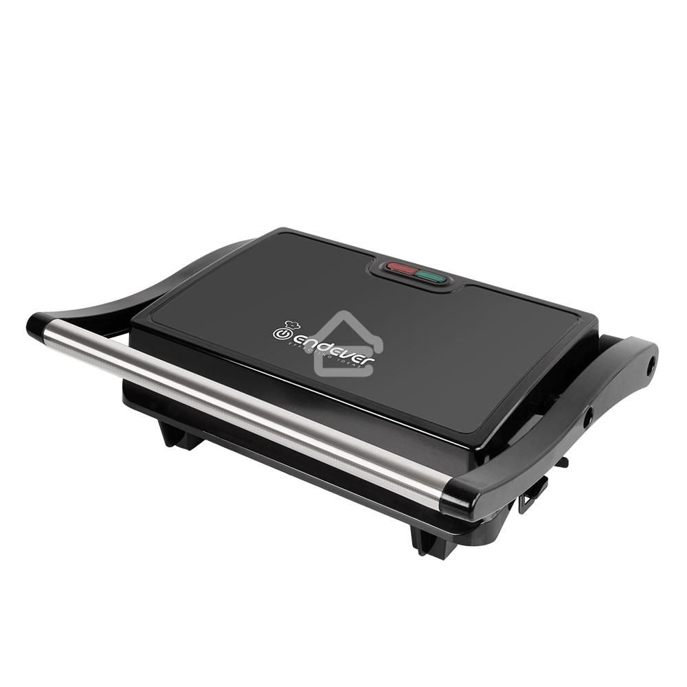 Электрический гриль Endever Grillmaster 113, черный