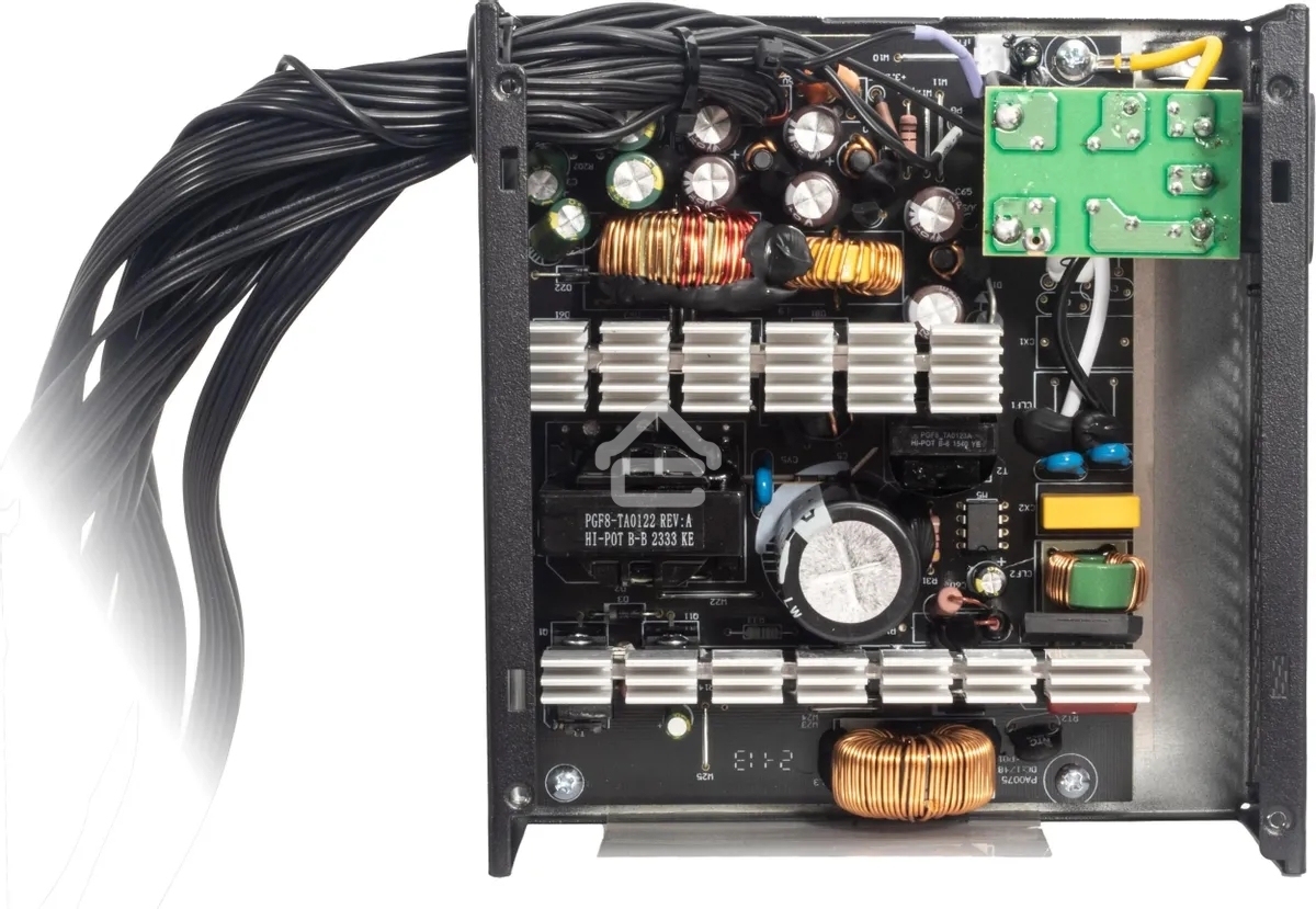 Блок питания Accord ACC-W700P, 700Вт, 80 PLUS WHITE, 120мм, черный