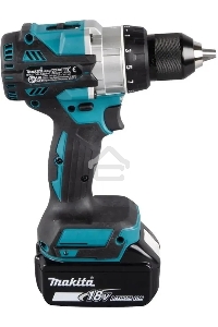 Дрель-шуруповерт Makita DDF486RT Аккумуляторная, Кейс
