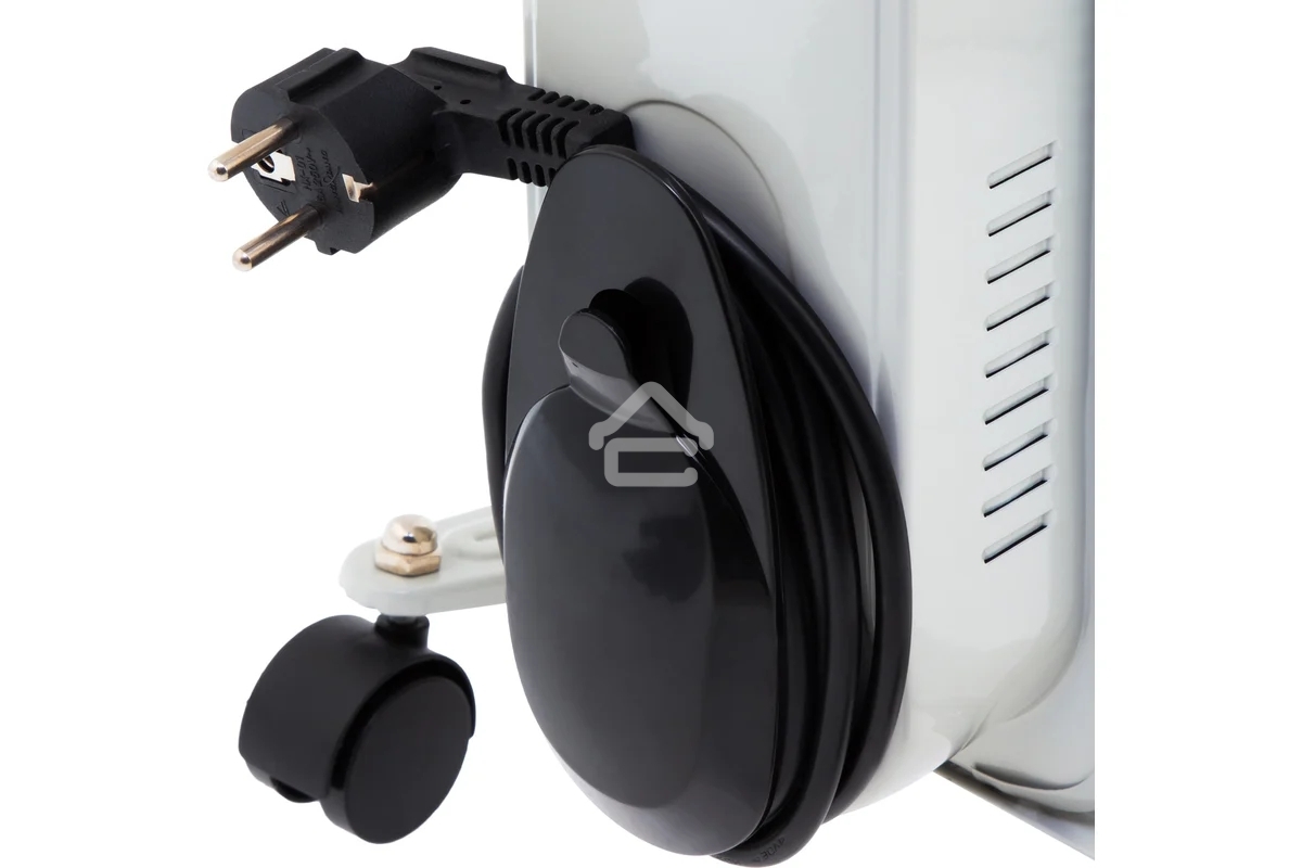 Обогреватель масляный MTX OCH-1000, белый, 1000 Вт, 15 м2, термостат