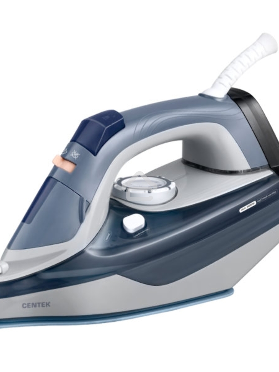 Утюг Centek CT-2323 серый/синий, 2800 Вт