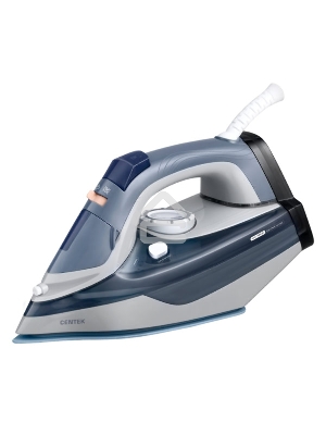 Утюг Centek CT-2323 серый/синий, 2800 Вт