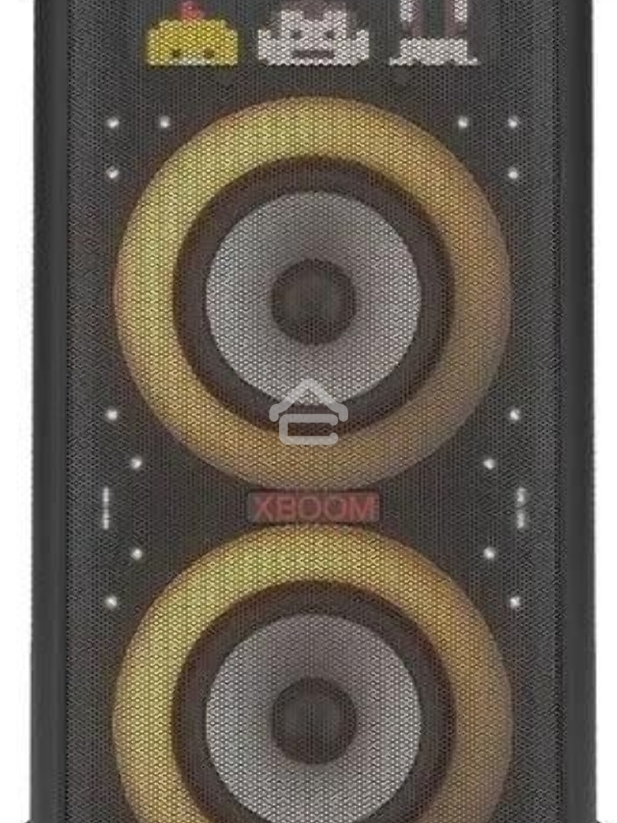 Минисистема LG XBOOM XL9T черный/красный 1000Вт USB BT