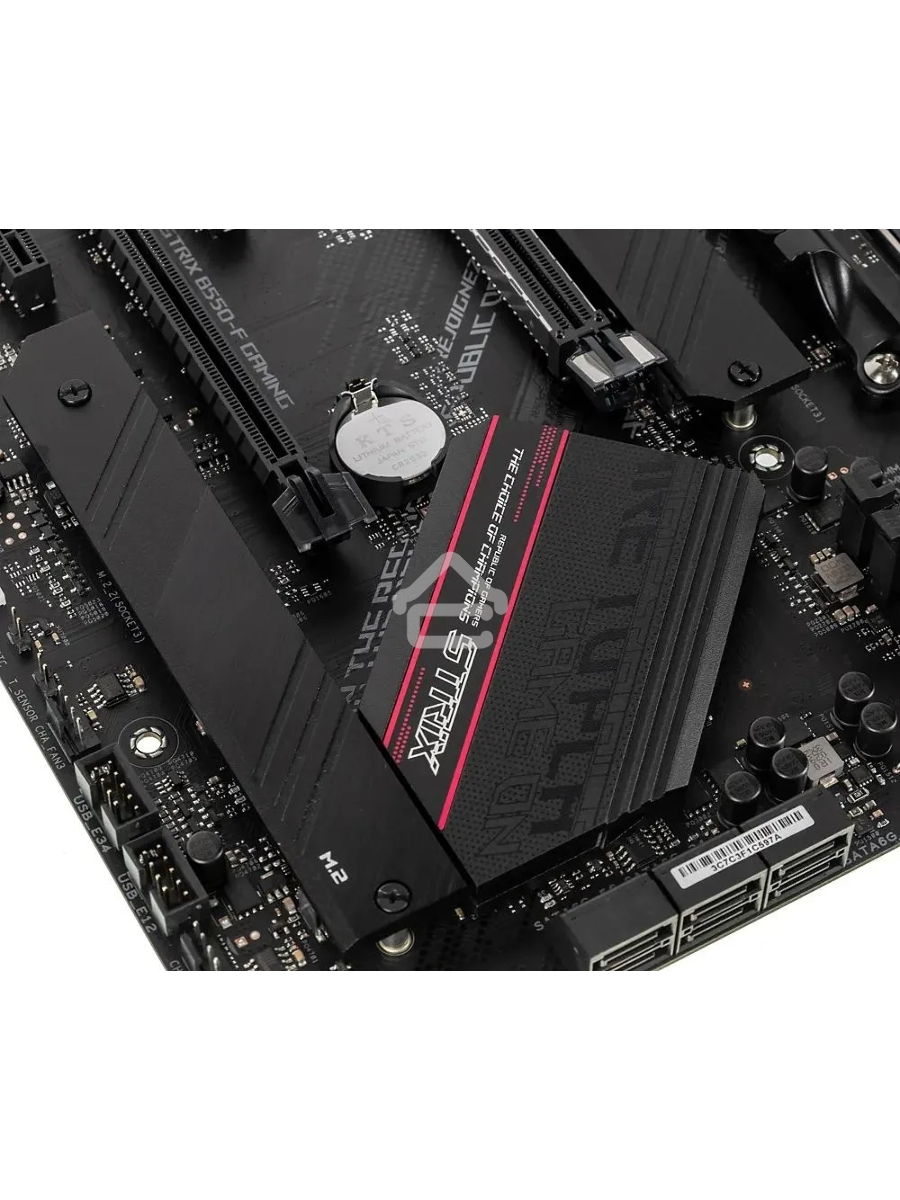 Материнская плата ASUS ROG STRIX B550-F GAMING, AM4, AMD B550, 4xDDR4, 6xSATA, 2xM.2, 1xPCI-E 3.0 x16, 1xPCI-E 4.0 x16, 3xPCI-E x1, 1xDP, 1xHDMI, 1x 2.5Gb LAN, 1xUSB 3.2 Gen 2, 4xUSB 3.2 Gen 1, 2xUSB 2.0, 5x3.5 мм, 7.1, ATX