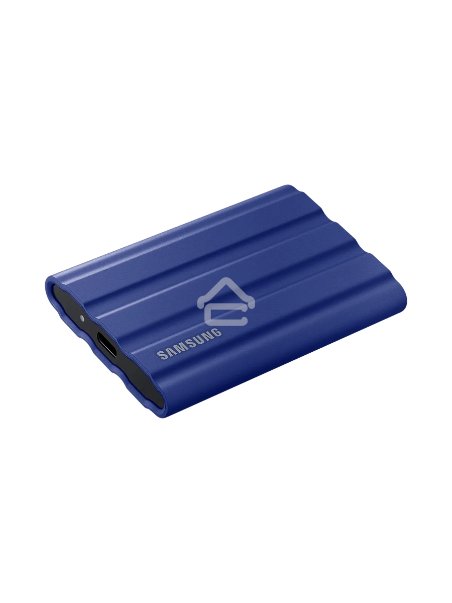 Накопитель SSD Samsung T7 Shield MU-PE1T0R/WW, USB3.2, 1ТБ, синий