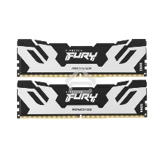 Оперативная память Kingston Fury Renegade Silver, DDR5, 96Gb (2x48GB), 6000MHz, CL32, DIMM, с радиаторами, серебристый/черный