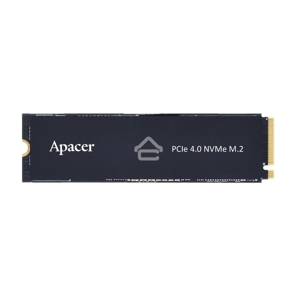 Накопитель SSD Apacer AS2280Q4X, 512Gb, M.2 2280, PCIe 4.0 x4, NVMe, R/W 4500/2500, с радиатором