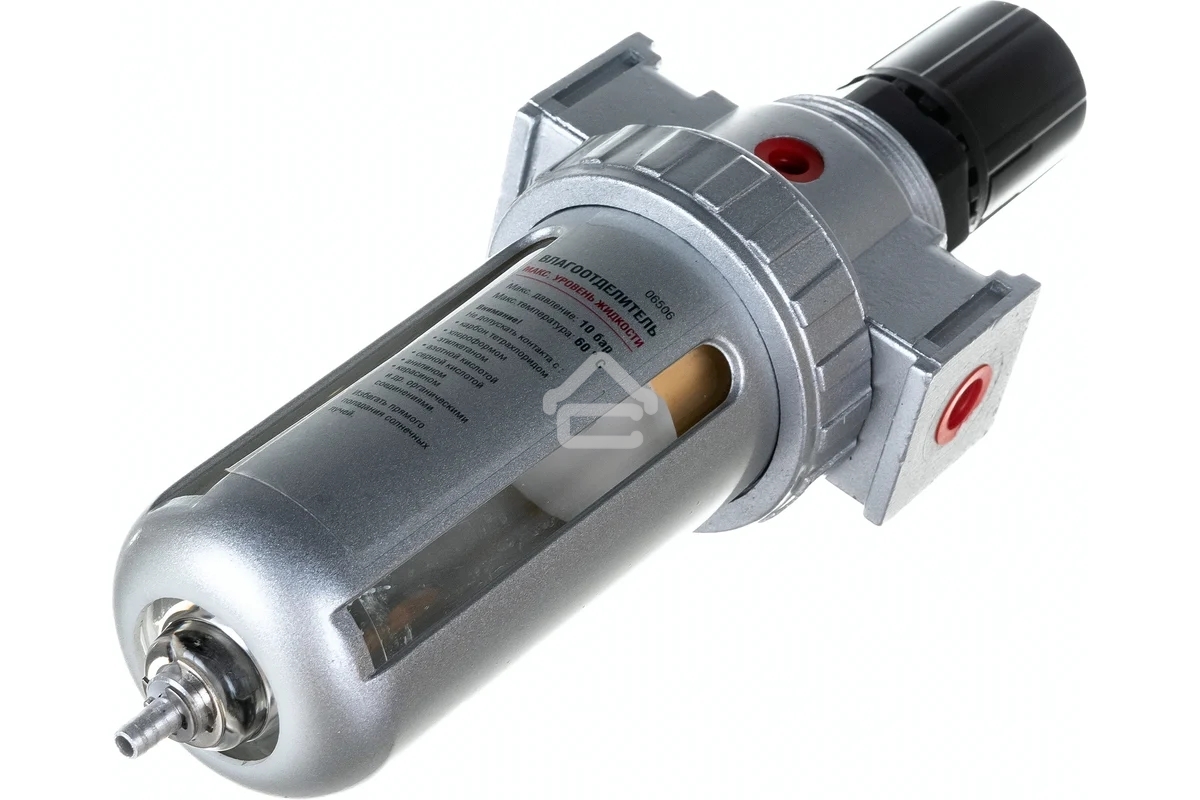 Набор аксессуаров KRAFTOOL INDUSTRIE QUALITAT 06506для пневмосистем: манометр. влагоотделитель