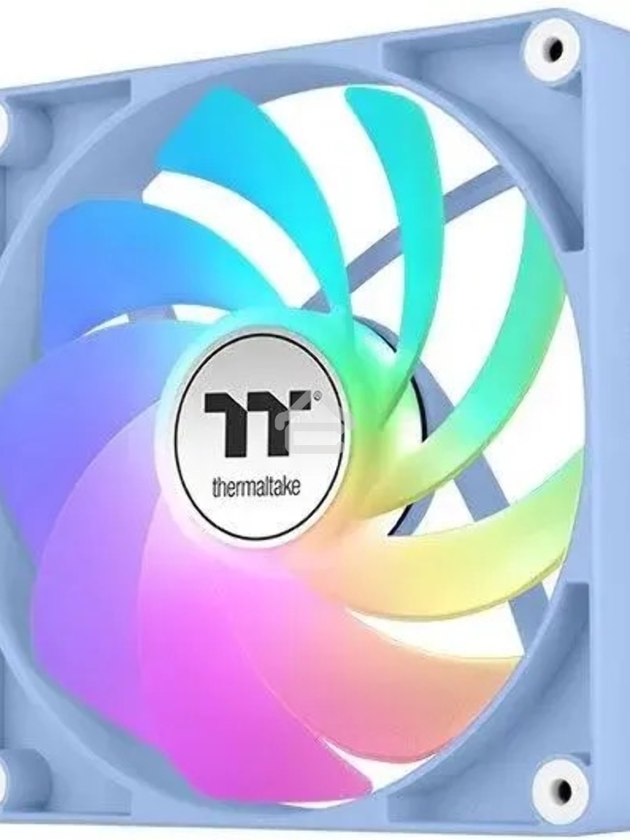Вентилятор для корпуса Thermaltake CT120 Sync Hydrangea Reverse ARGB 120х120x25 голубой 4-pin 31.2дБ (упак.:2шт) (CL-F200-PL12BU-A) Ret