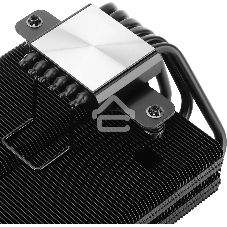 Устройство охлаждения(кулер) Thermalright SI-100-BL Soc-AM5/AM4/1151/1200/2066/1700 черный 4-pin 27.7dB Al 490gr Ret