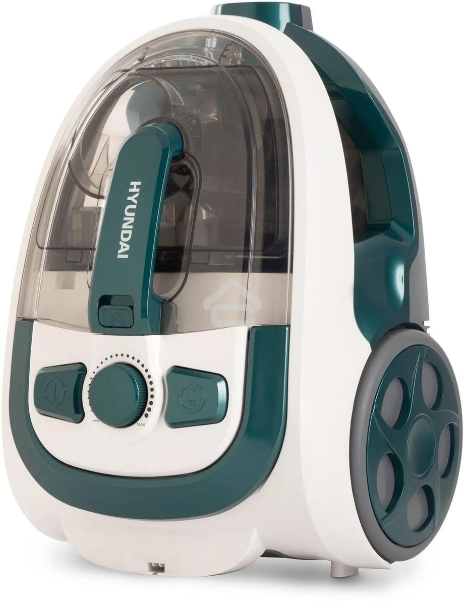 Пылесос Hyundai HYV-C3500 2220Вт белый/бирюзовый