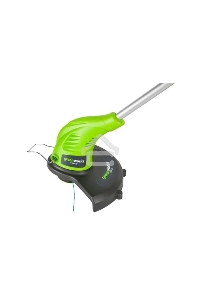 Триммер электрический GREENWORKS GST5033 21217 нижний двигатель 500Вт леска 1.6мм 33см