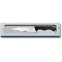 Нож кухонный Victorinox Swiss Classic (6.8003.15G) стальной разделочный лезв.150мм прямая заточка черный подар.коробка
