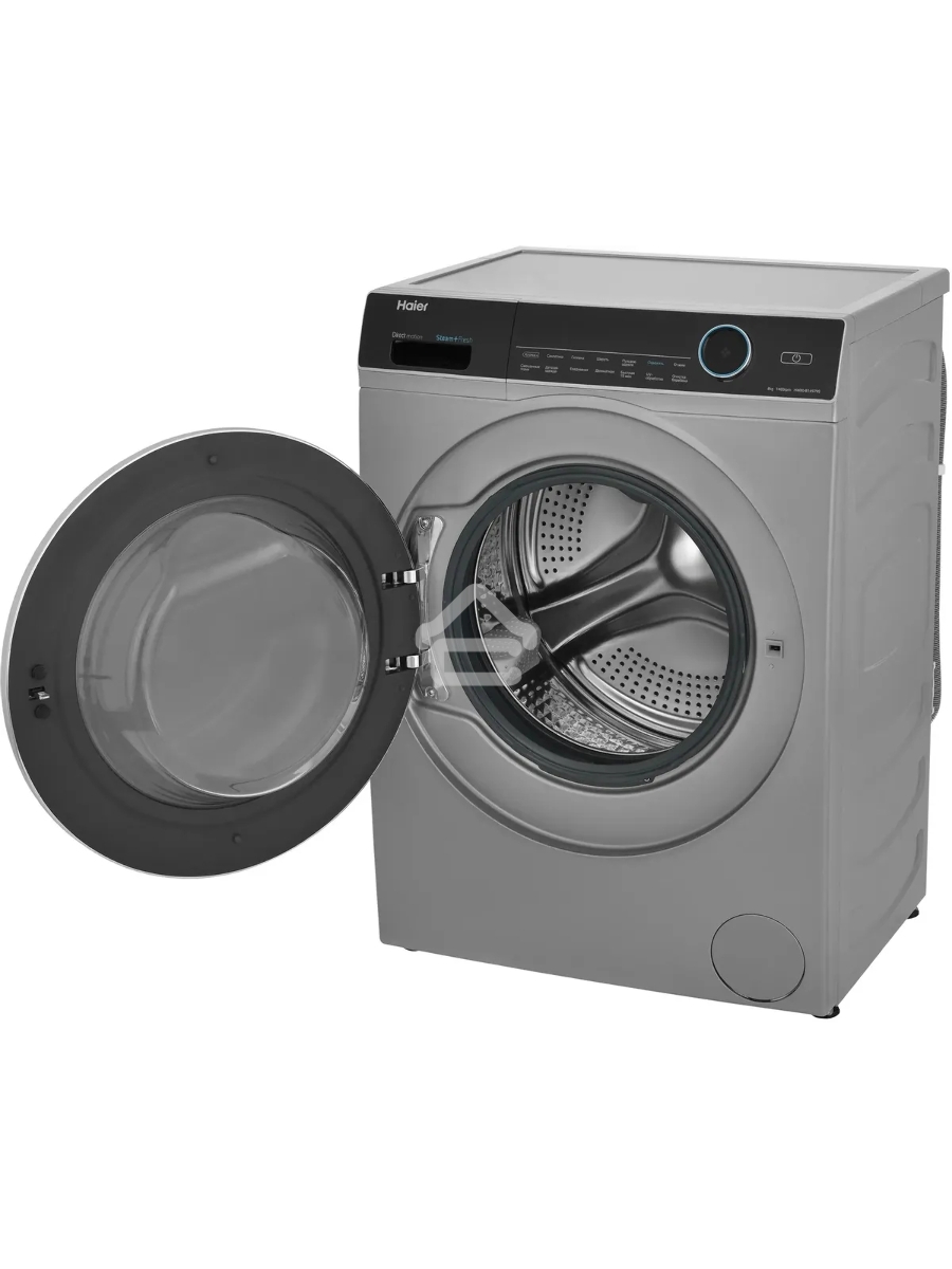 Стиральная машина Haier HW80-B14979S серебристый, загрузка фронтальная 8 кг, 1400 об/мин, класс: A+++