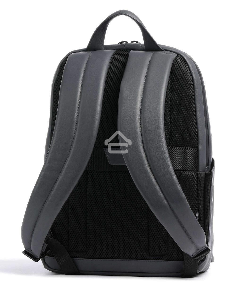 Рюкзак слинг мужской Piquadro Urban CA6540UB00/NGR, кожа, черный/серый