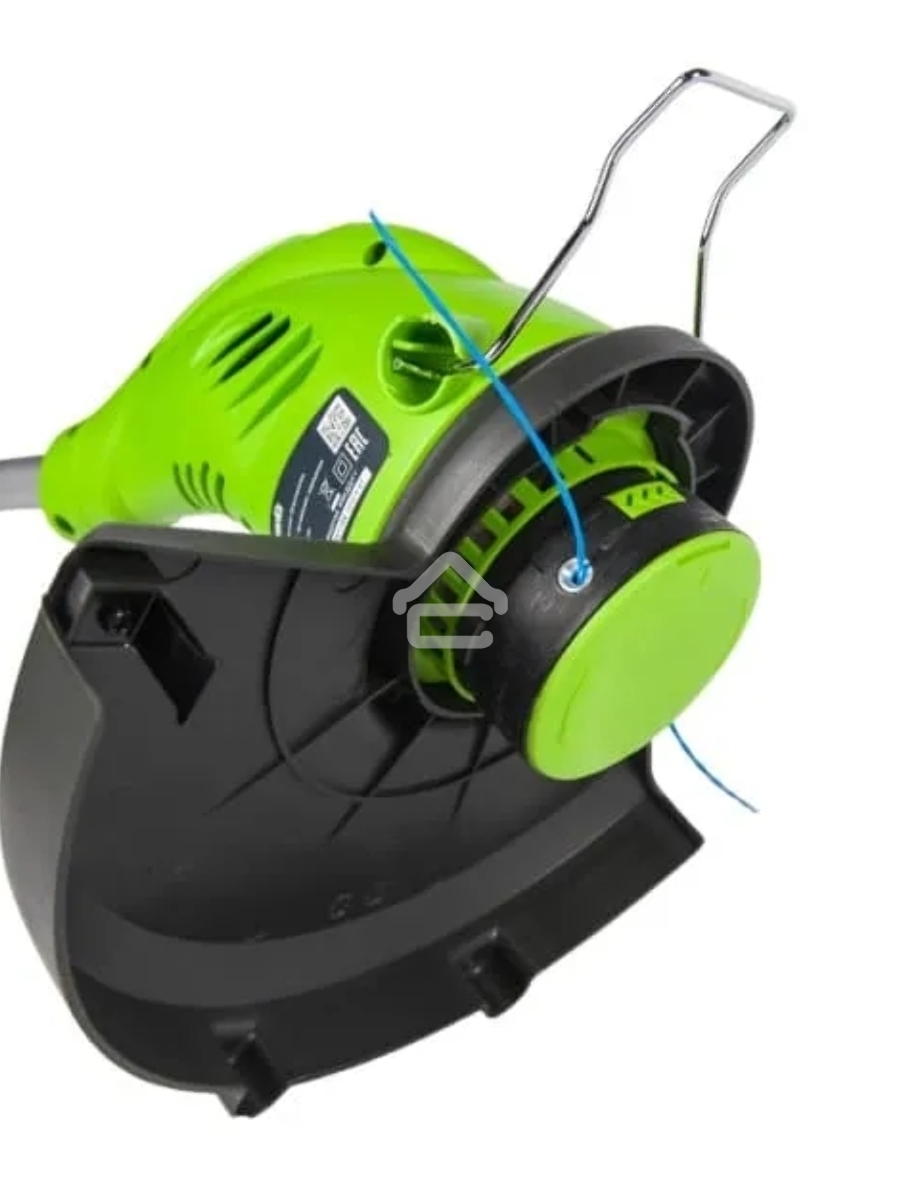 Триммер электрический GREENWORKS GST5033 21217 нижний двигатель 500Вт леска 1.6мм 33см