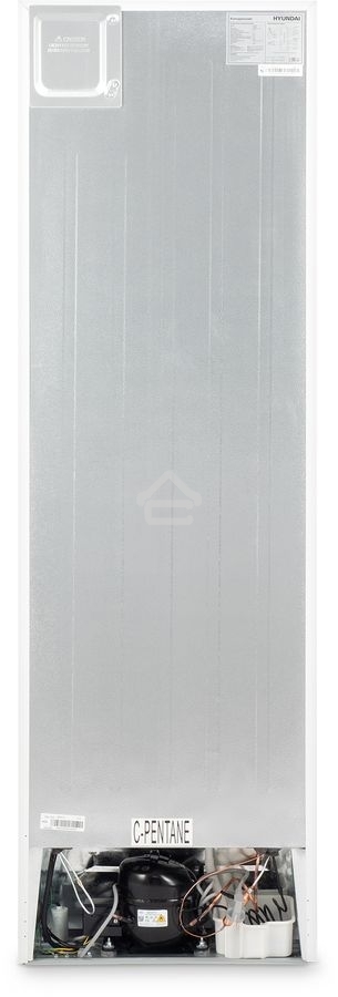 Холодильник Hyundai CC30021AF белый 182/55л морозилка снизу, No Frost