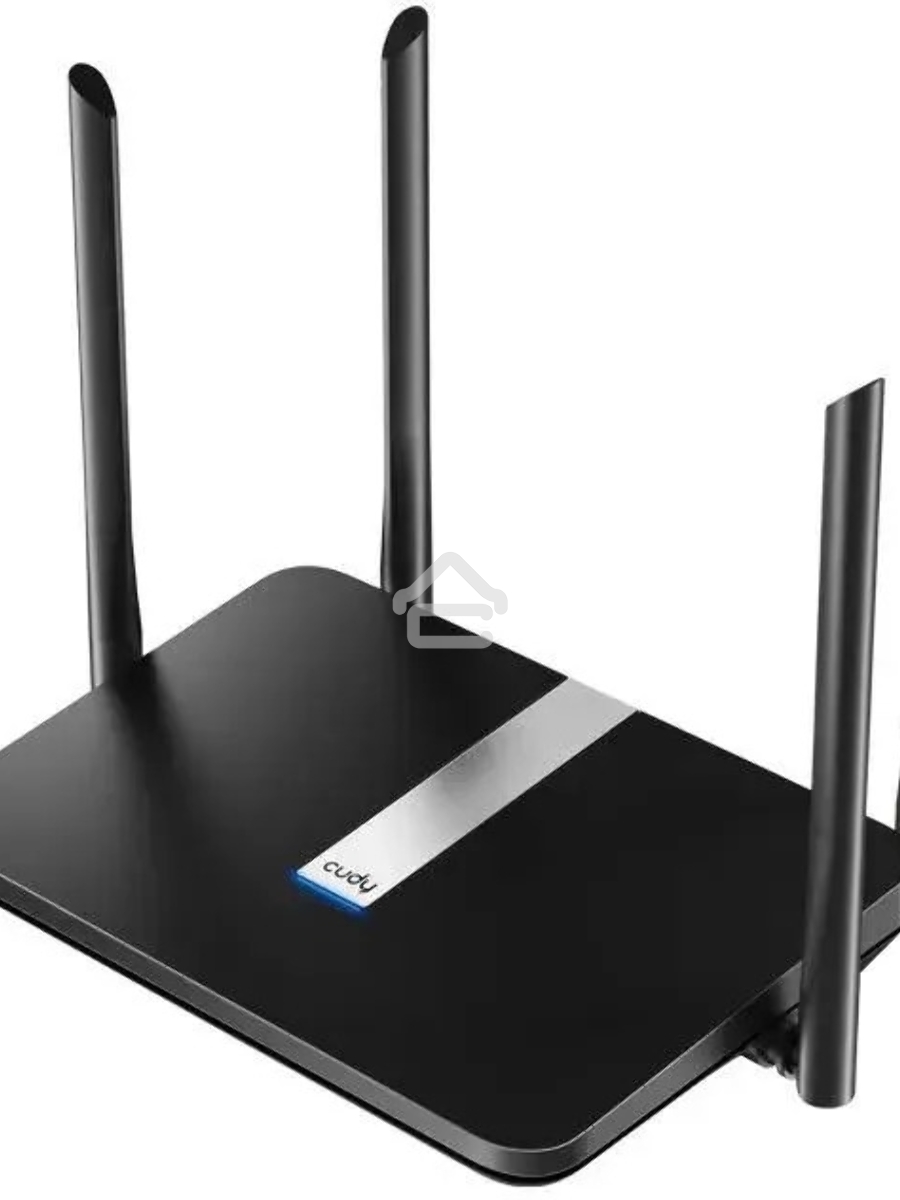 Роутер беспроводной Cudy X6 AX1800 10/100/1000BASE-TX черный