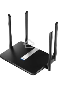 Роутер беспроводной Cudy X6 AX1800 10/100/1000BASE-TX черный