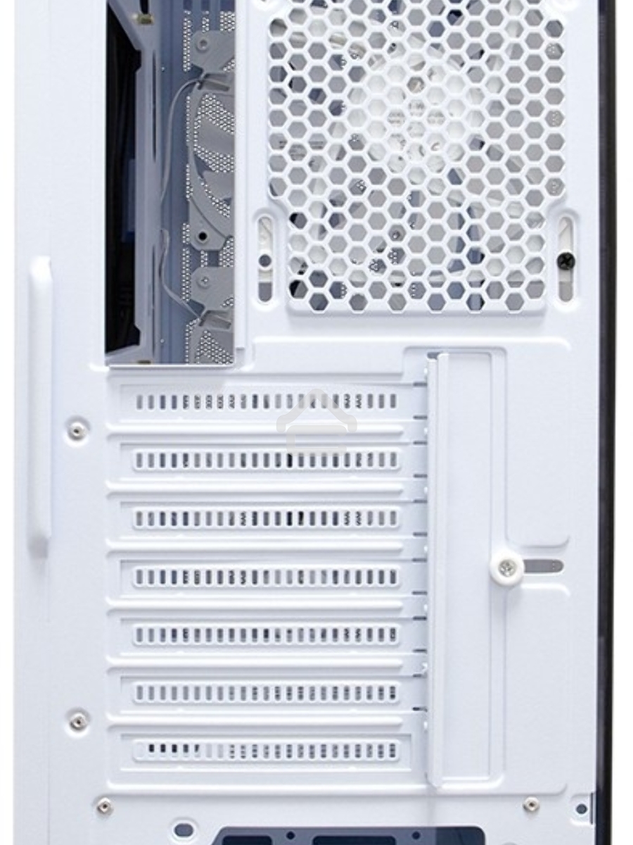 Корпус 1STPLAYER FIREBASE X4 White / ATX, TG / 4x120mm LED fans inc. / X4-WH-4F1-W