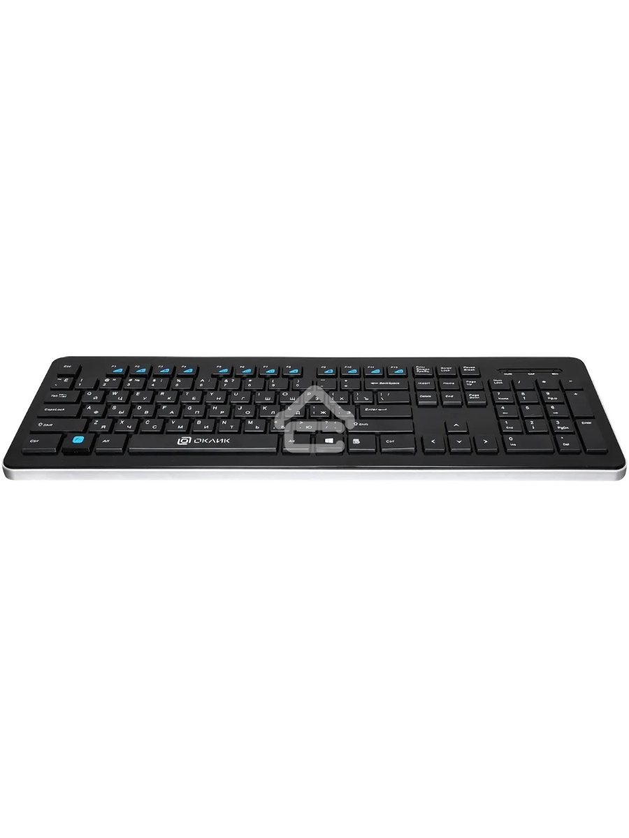 Клавиатура Oklick 870S беспроводная, USB, Радиоканал, черный