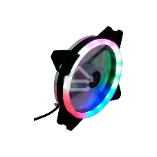 Вентилятор для корпуса Gembird D12025S12L-CF черный, 120 мм, 1200 об/мин, 20.5 дБ, 3 pin