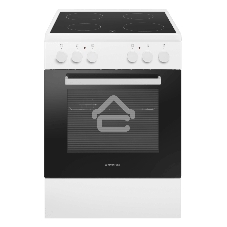 Плита электрическая Maunfeld MEC65CW07 белый, конфорок 4 шт, духовка 60 л, 60 см x 85 см x 60 см