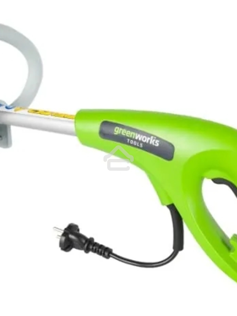 Триммер электрический GREENWORKS GST5033 21217 нижний двигатель 500Вт леска 1.6мм 33см