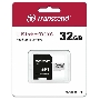 Флеш карта Micro SecureDigital 32Gb Transcend TS32GUSD300S-A  {MicroSDHC Class 10 UHS-I, SD adapter}