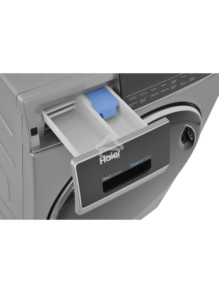 Стиральная машина Haier HW80-B14979S серебристый, загрузка фронтальная 8 кг, 1400 об/мин, класс: A+++