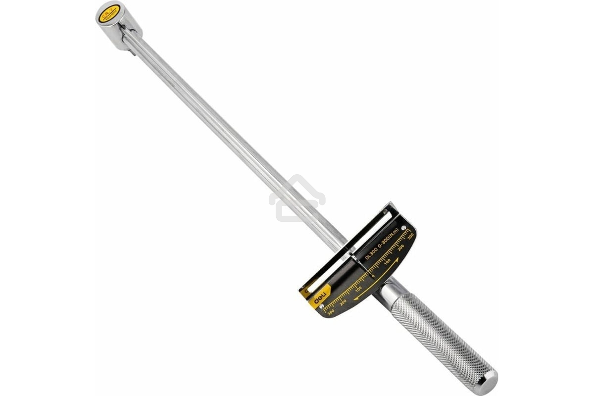 Динамометрический ключ Deli DL300 0-300Нм, 1/2