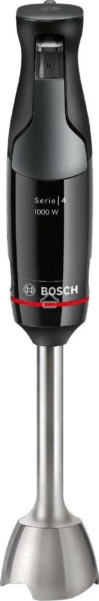 Блендер погружной Bosch MSM4B621, 1000Вт, черный