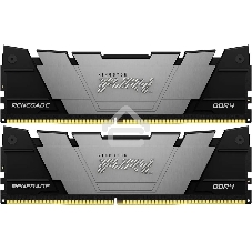 Оперативная память Kingston Fury Renegade, DDR4, 16GB (2x8GB), 4266MHz, CL19, DIMM, с радиатором, черный