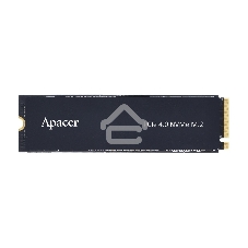 Накопитель SSD Apacer AS2280Q4X, 4Tb, PCIe 4.0 x4, M.2 2280, NVMe 1.4, R/W 5000/4400, с радиатором