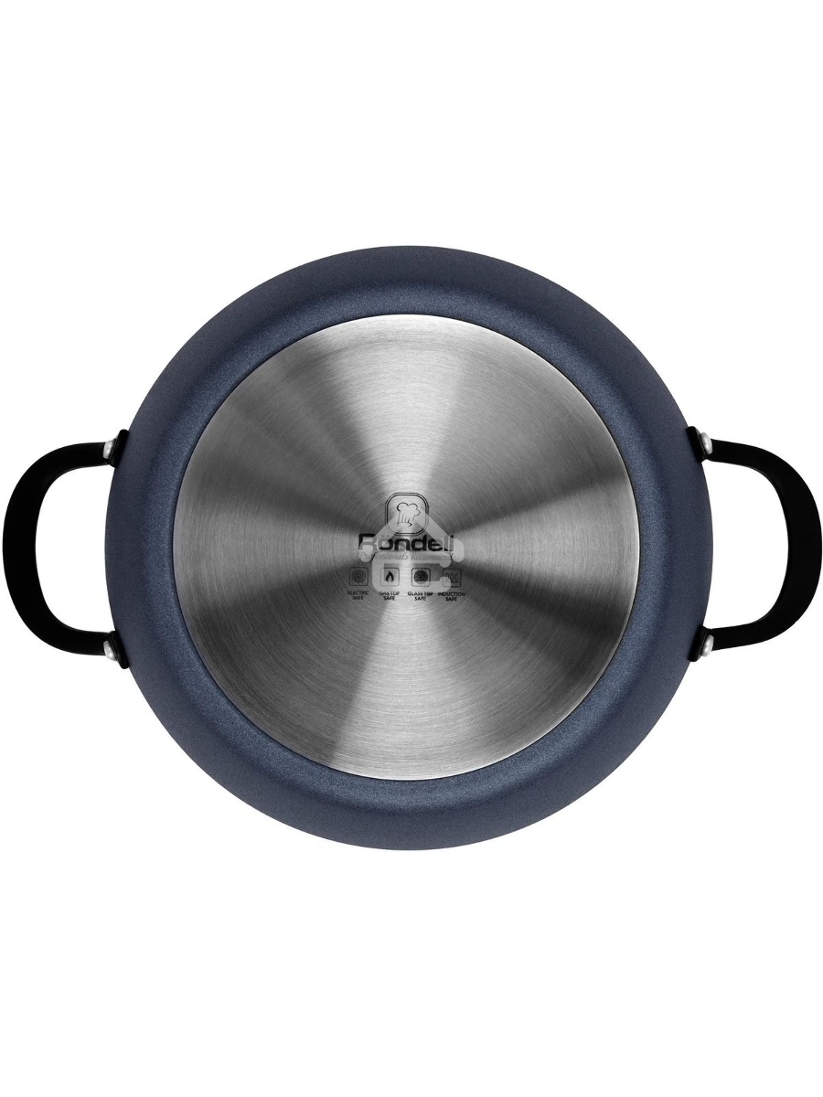 Сотейник Rondell Evolution-R RDA-799, 26см, с крышкой, графитовый