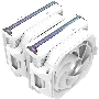 Кулер для процессора Alseye W700-W(USA) белый, 120 мм, алюминий/медь, 2200 об/мин, 35.3 дБ, 4 pin, 230 Вт, 159 мм