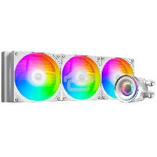 Система жидкостного охлаждения ID-Cooling FX360 Inf ARGb белый 120мм алюминий+медь 2000rpm 27.2db 4-pin 350W