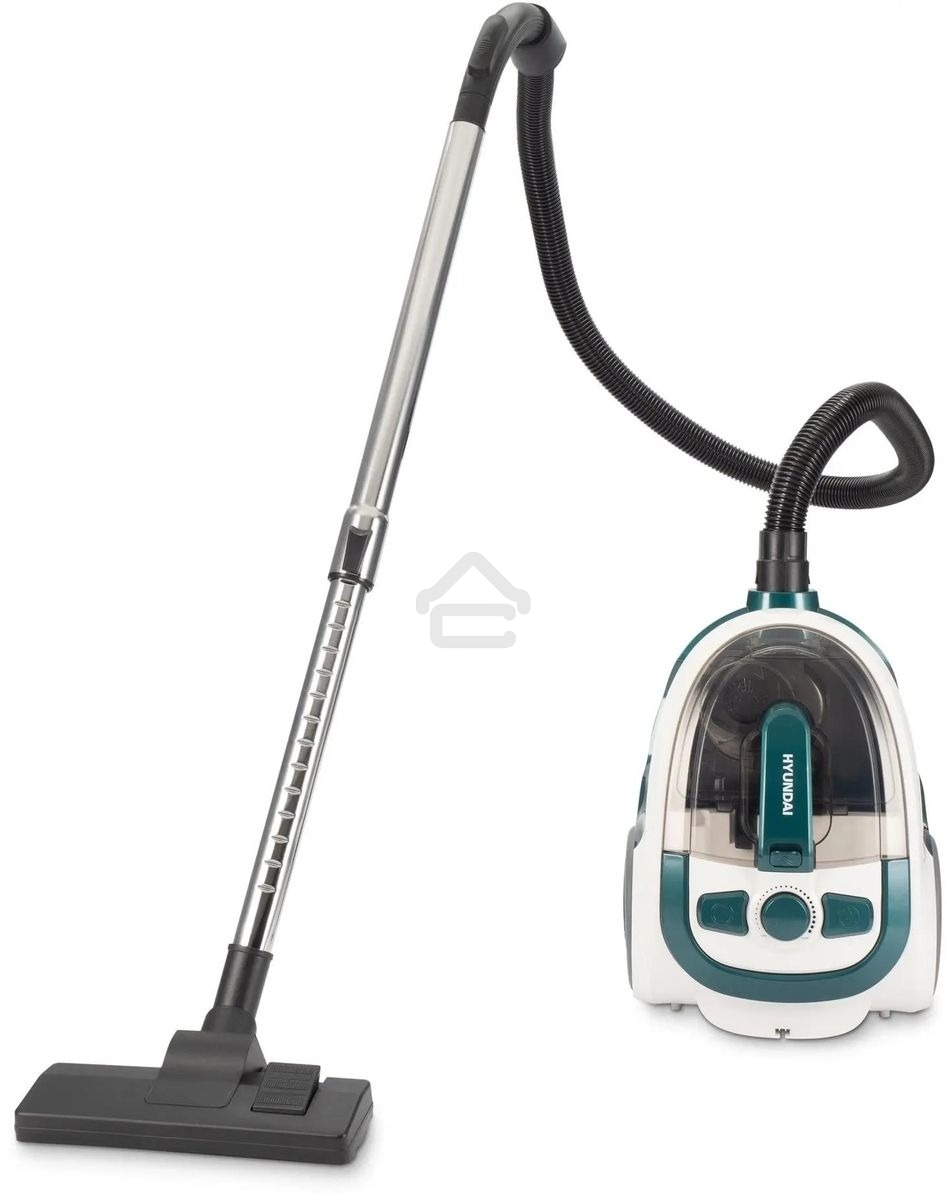 Пылесос Hyundai HYV-C3500 2220Вт белый/бирюзовый