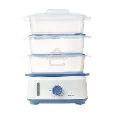 Пароварка электрическая Centek CT-1462 9л 1050Вт, таймер 60 мин, 3 контейнера, чаша для риса, резервуар 1,5л.